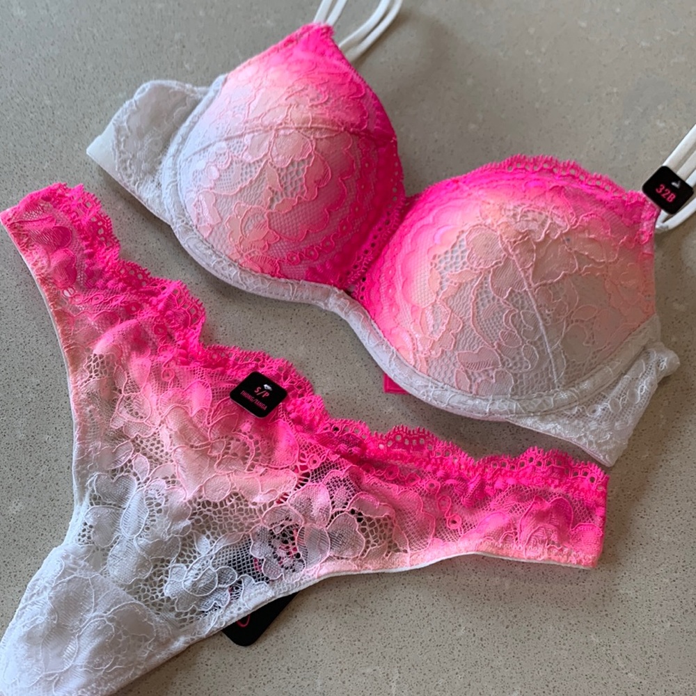 Matching bra and panty set